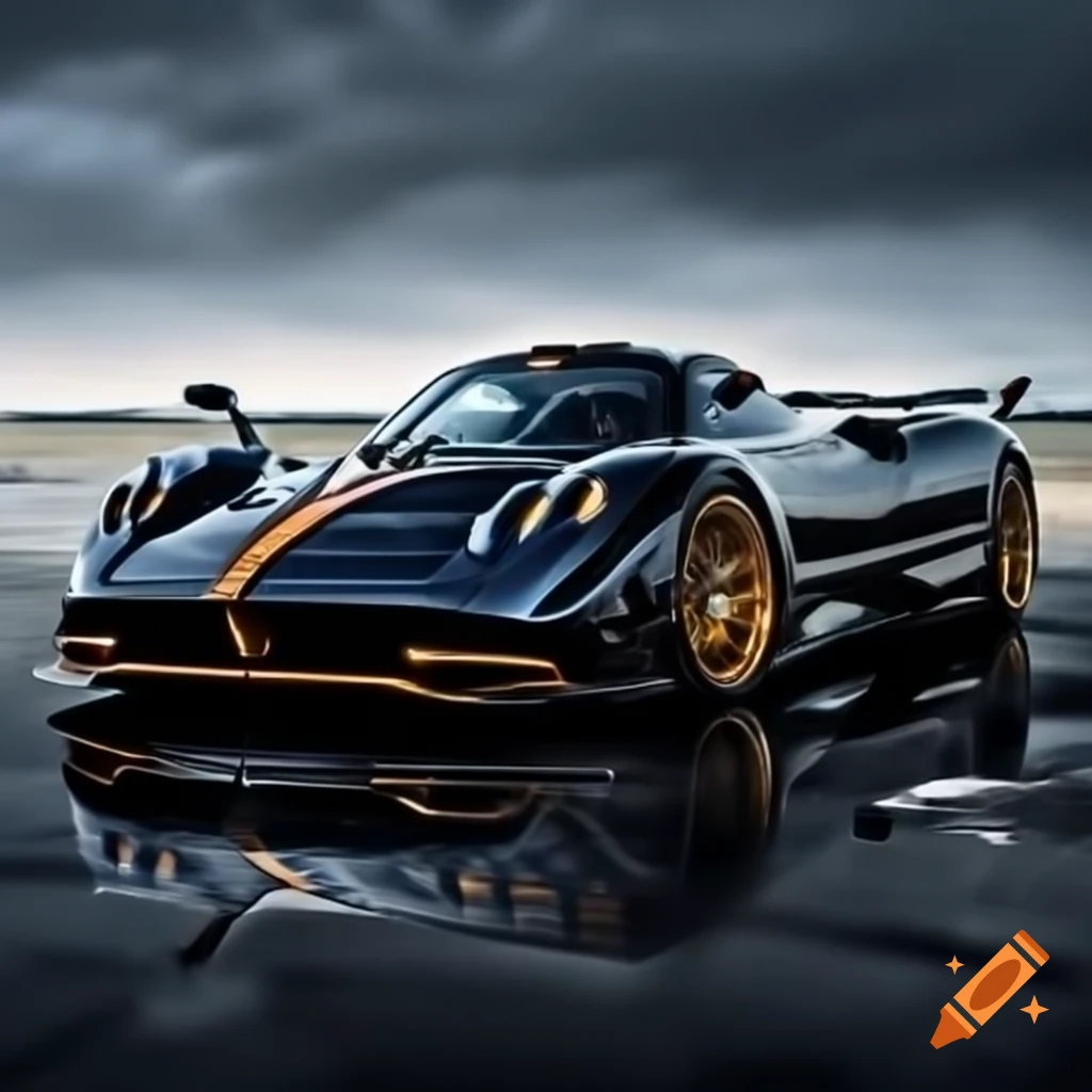 Luxury Pagani sports car