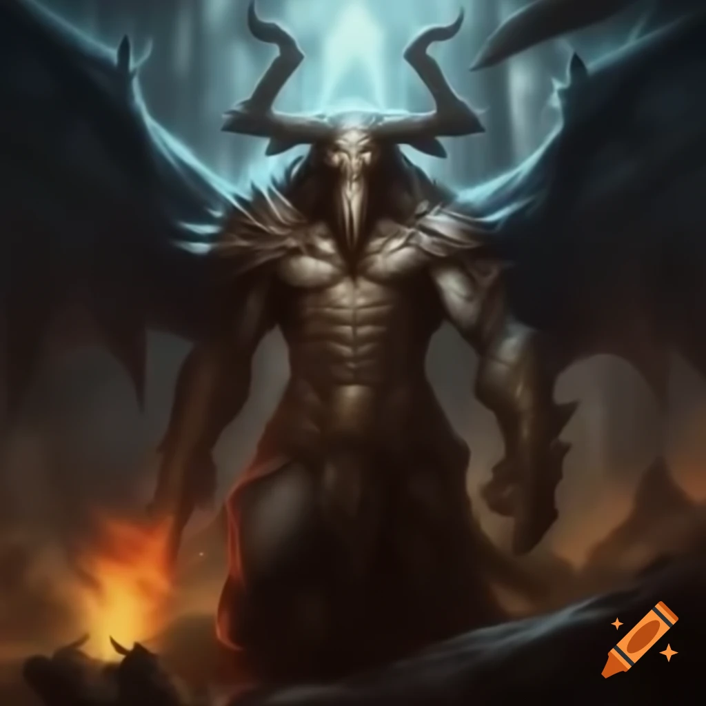 Eldritch god representing destruction