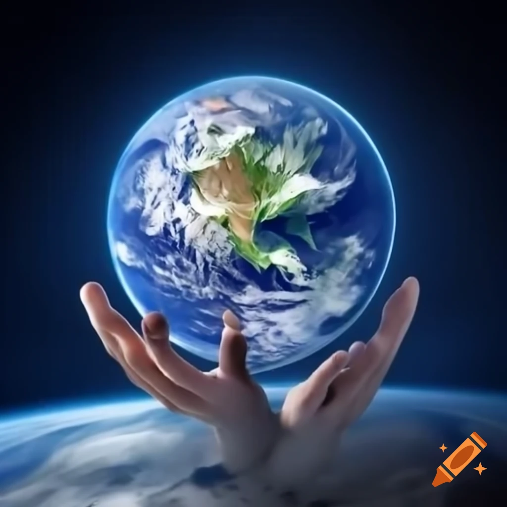 Inspirational message about peace and changing the world