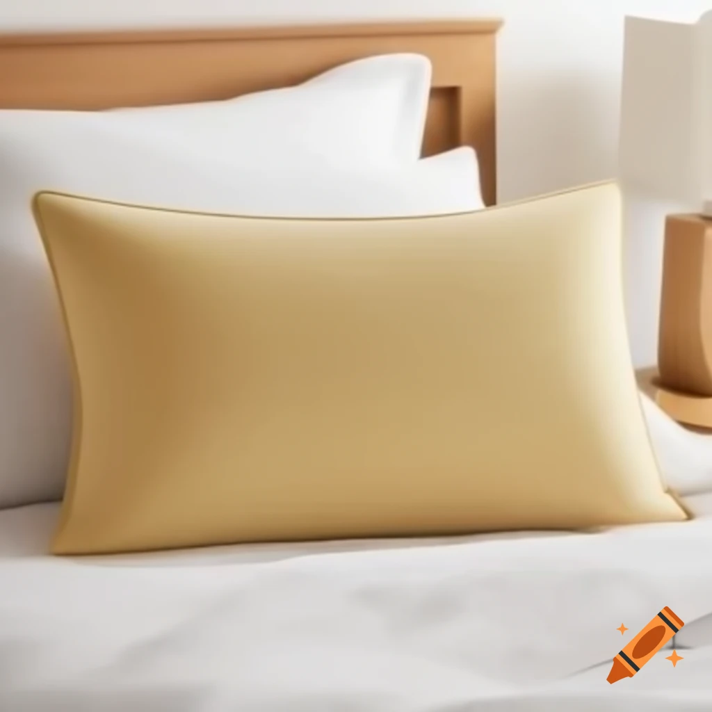 Three pillows on a bed in a cozy bedroom