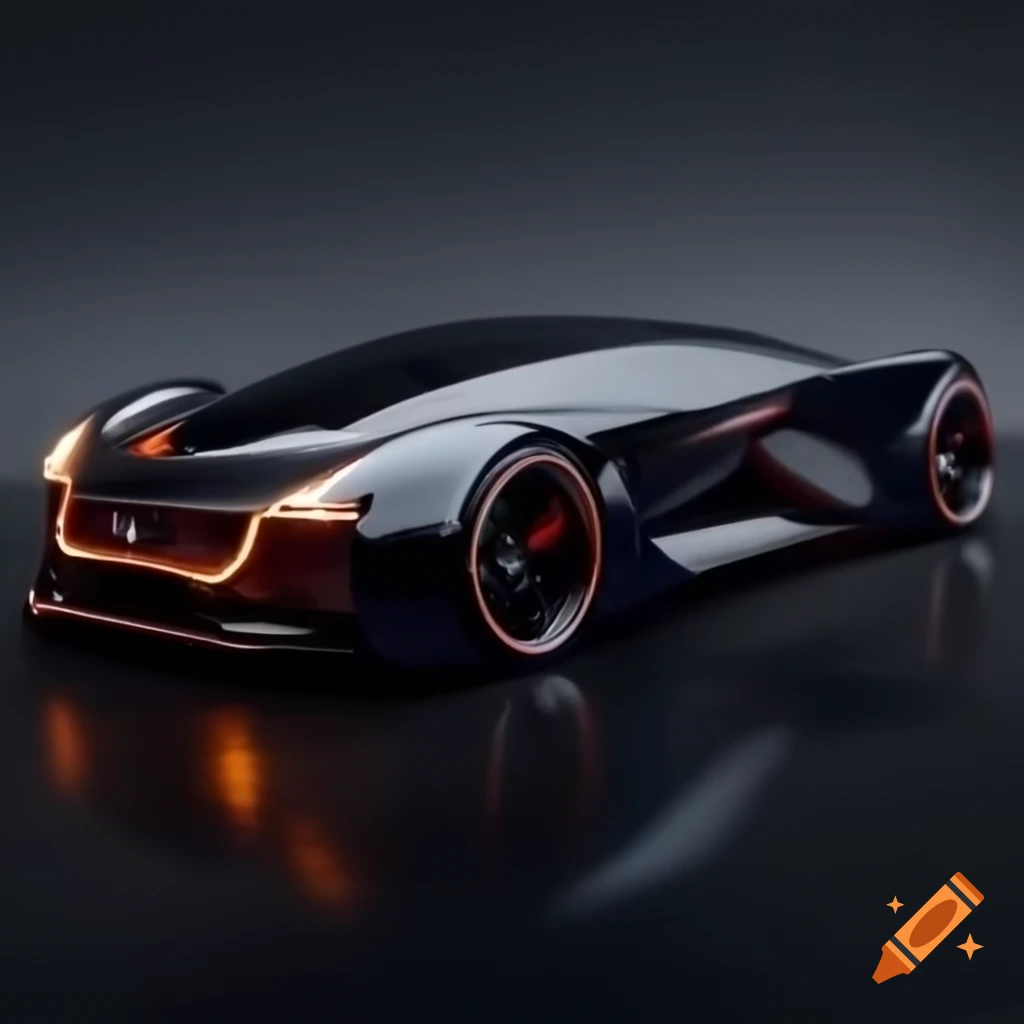Miniature hypercars showcasing innovative design and technology