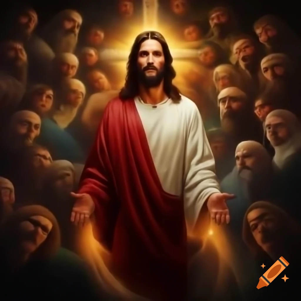 Religious figure representing Jesus, symbolizing faith and spirituality