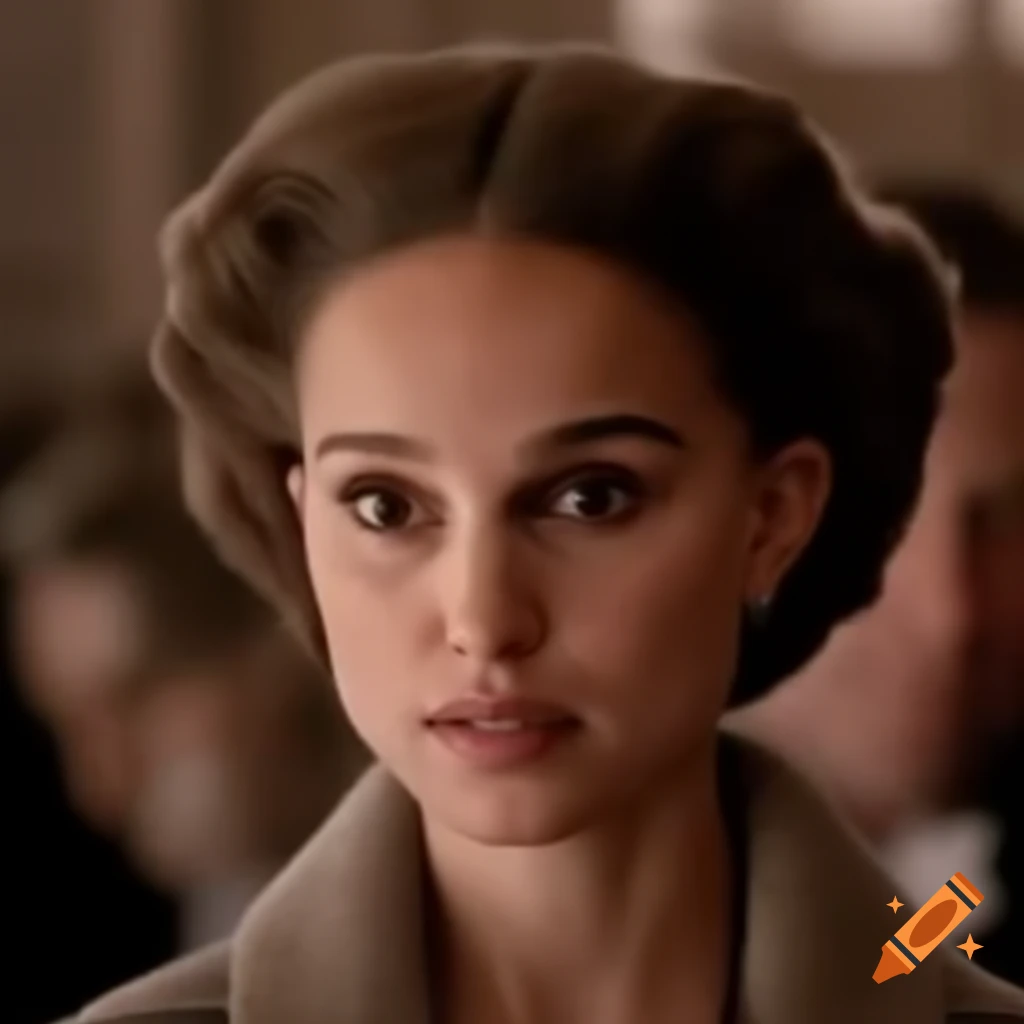 Natalie Portman in a striking pose