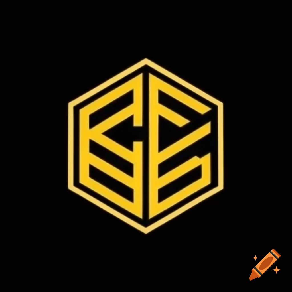 Hexagon Logo Design Featuring Khmer Art For Gembee Farm Raw Honey Hexagon Logo Design Featuring Khmer Art For Gembee Farm Raw Honey