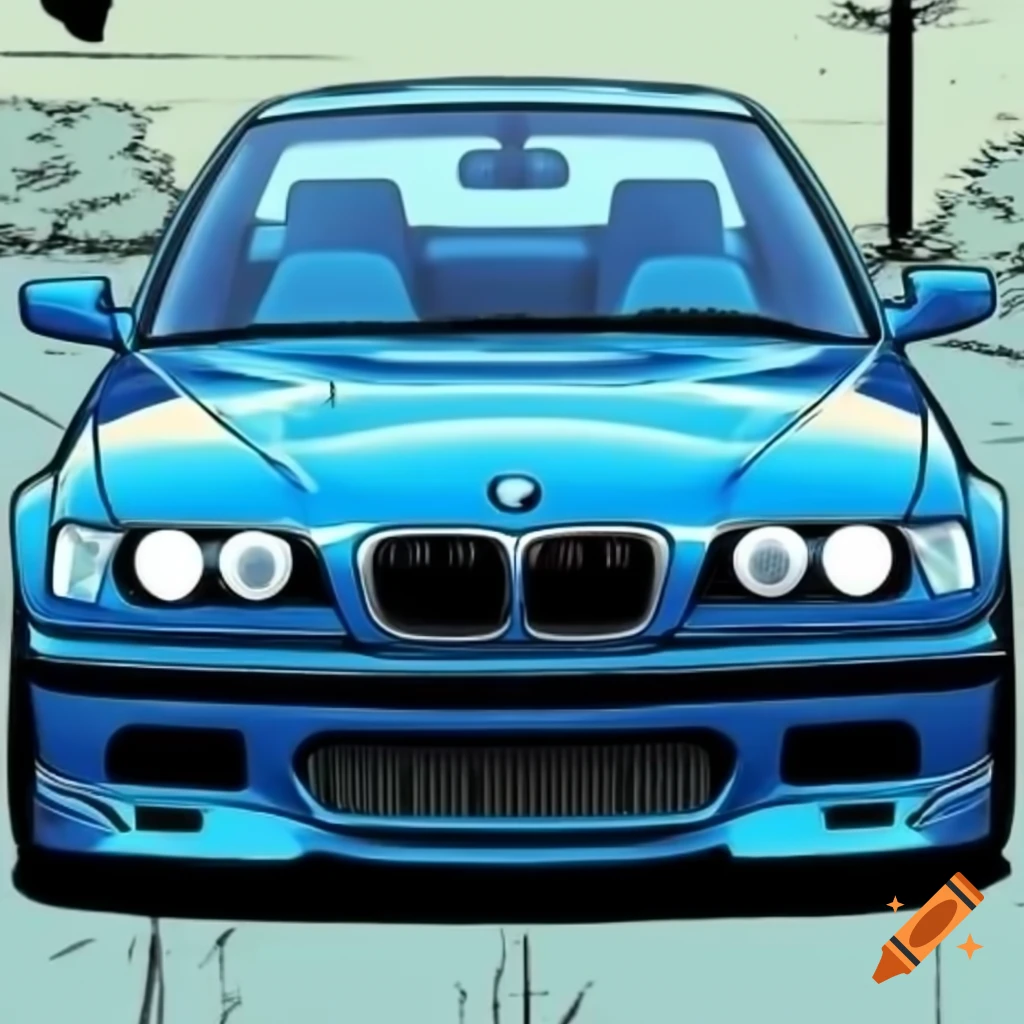 BMW E46 sports car