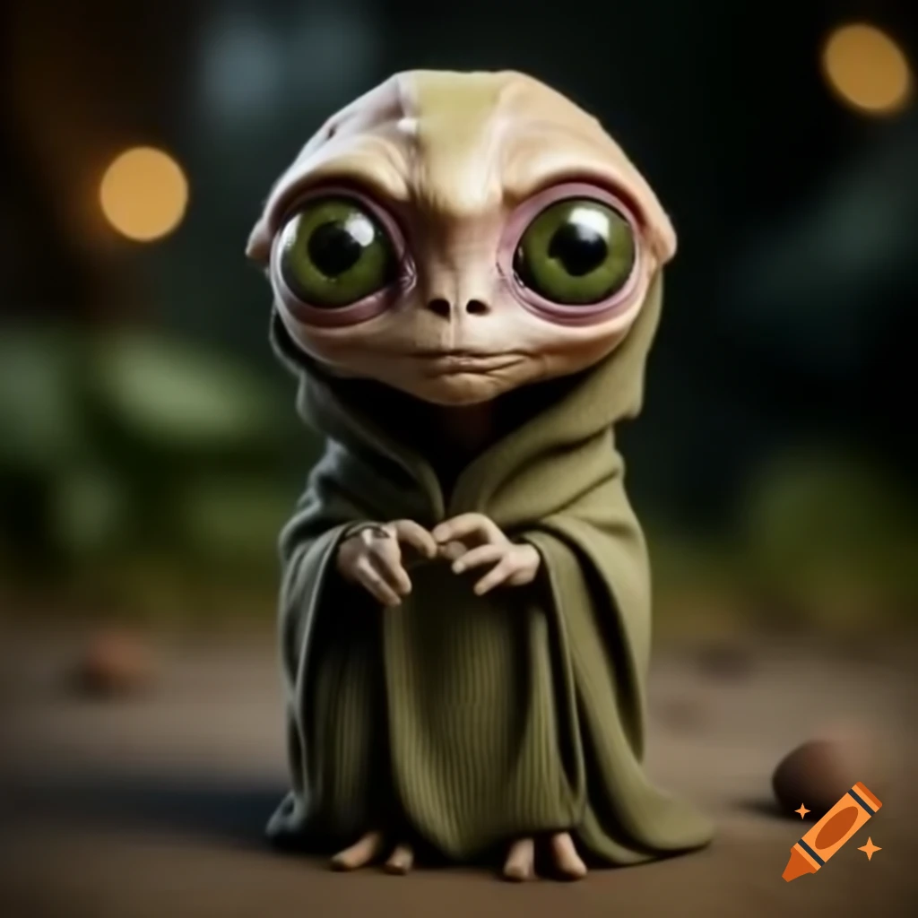 Cute alien disguised as human with humorous outcomes