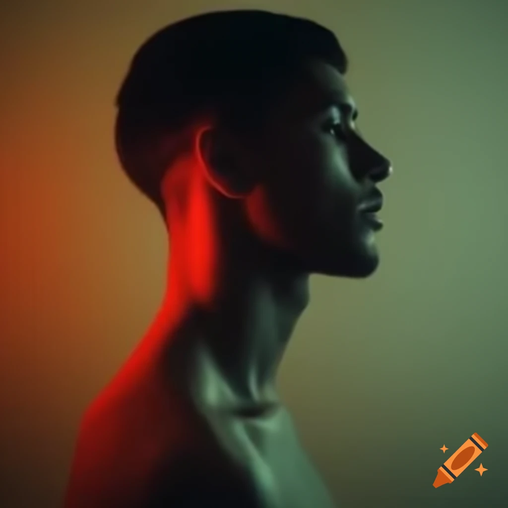 Creative profile picture of a man