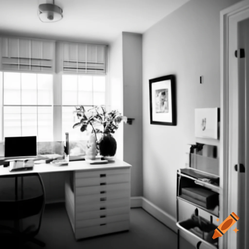 Furnished doctor's office with a table and medical decor