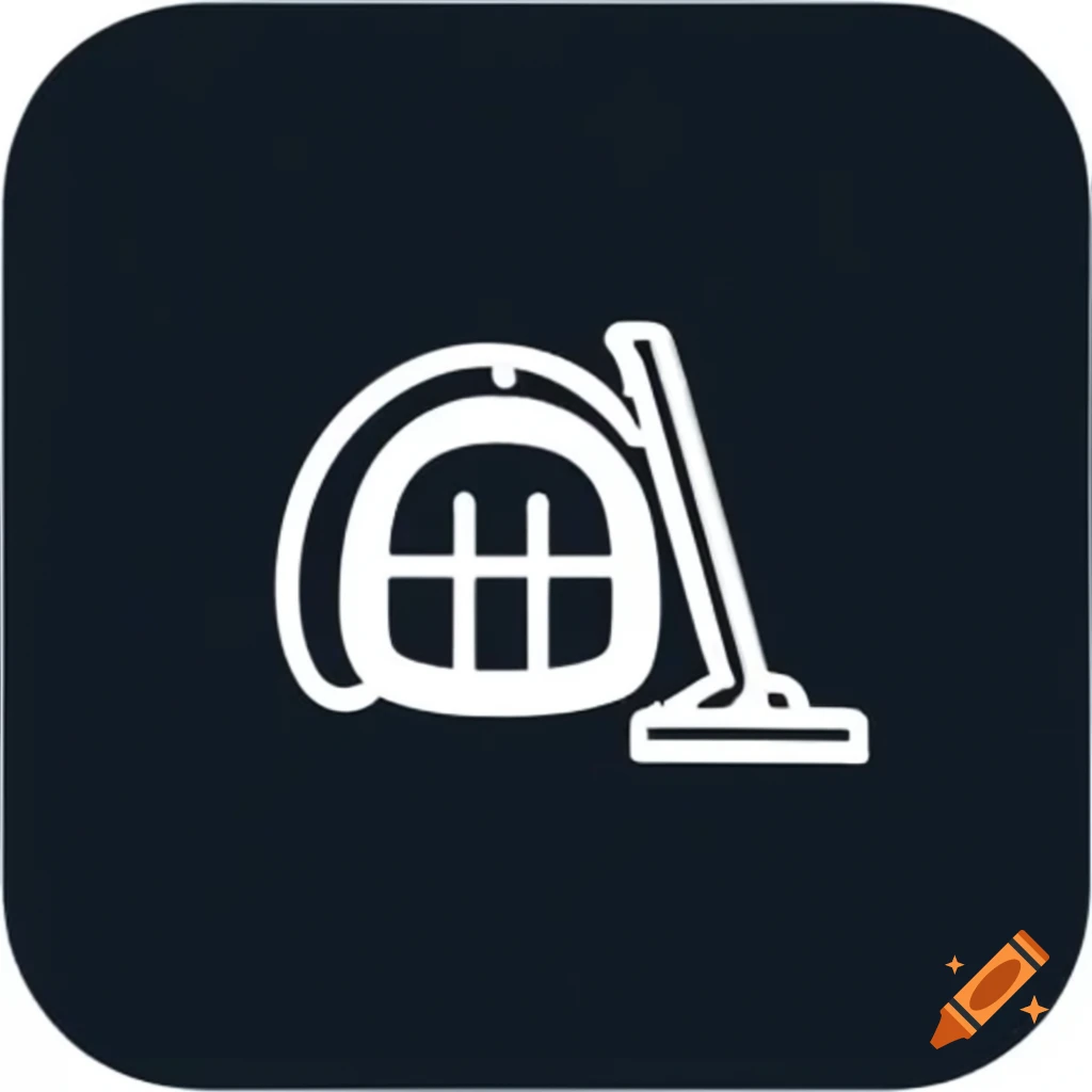 Vacuum cleaner logo design
