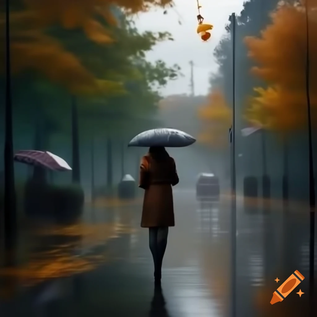 Monsoon season with heavy rainfall