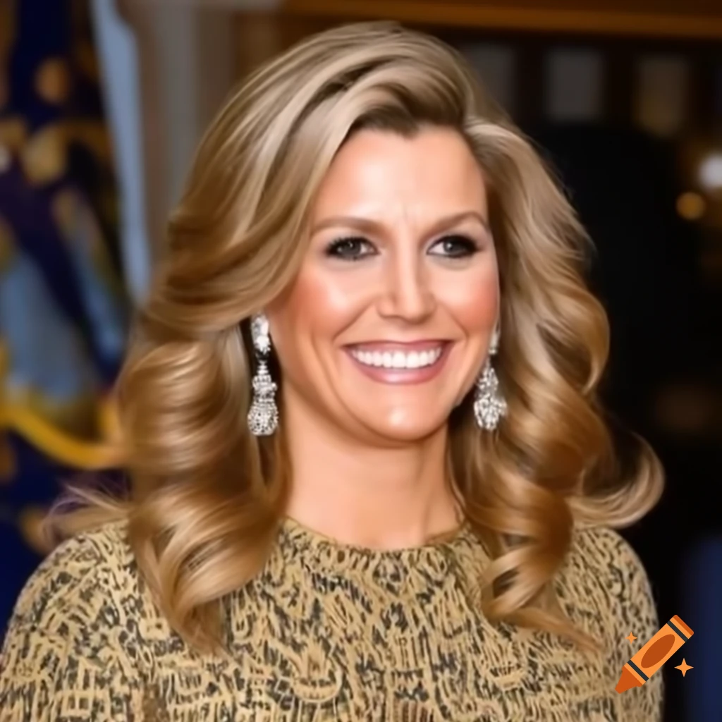 Queen Maxima sporting a new short curly cropped perm hairstyle