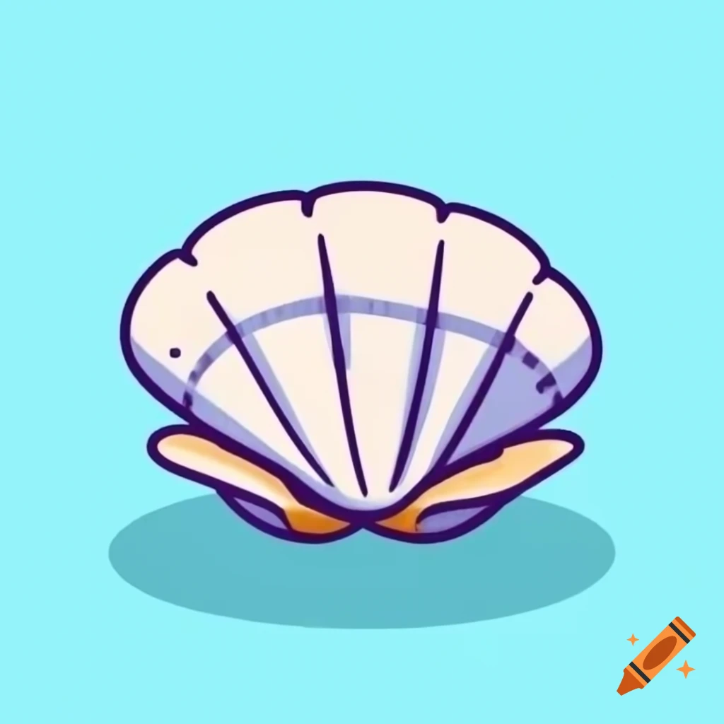 Illustration of a clam