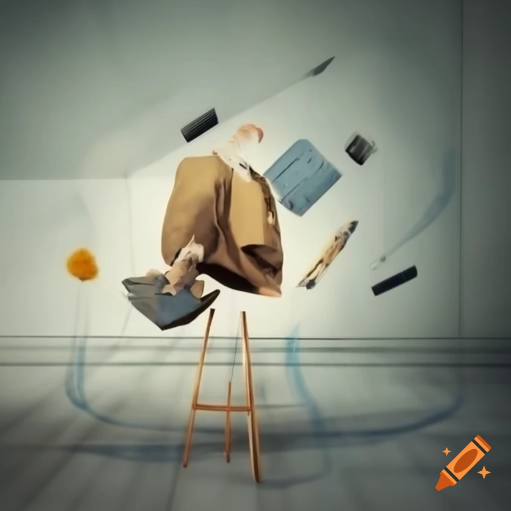 Conceptual imagery showcasing bespoke tailoring studio design