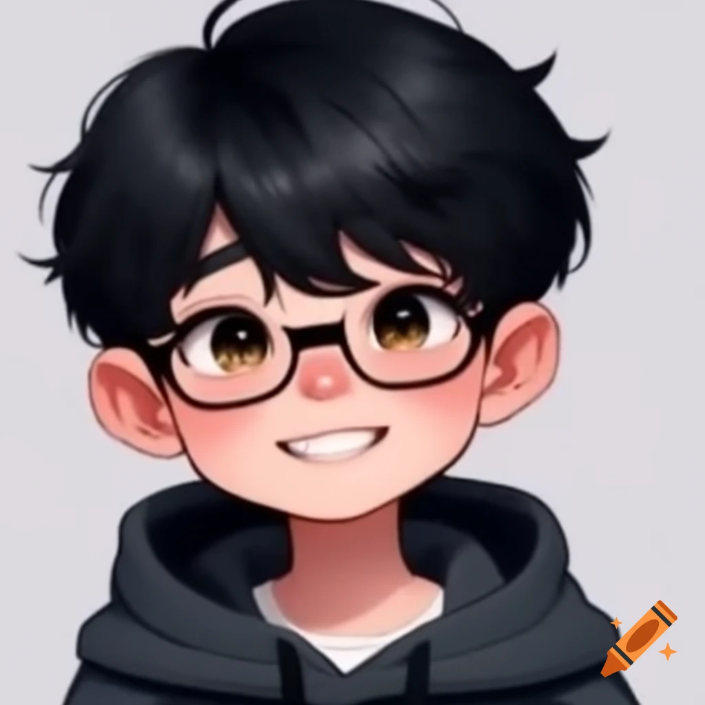 Man with black hair and goatee in hoodie and glasses