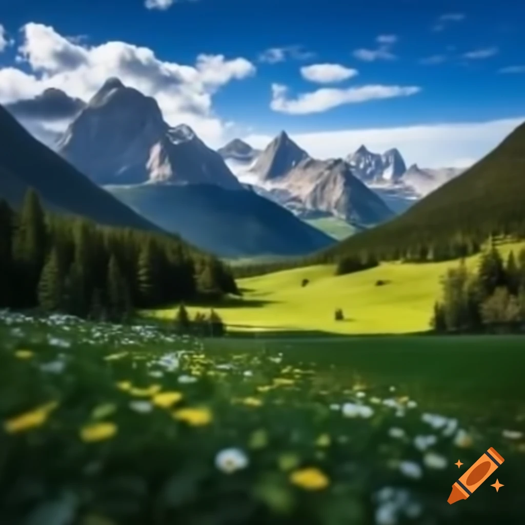 Stunning landscape photo of majestic mountains