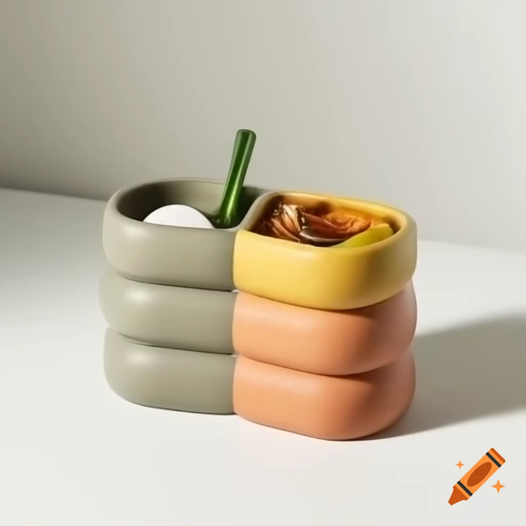 Cup holder designed in the style of Zaha Hadid