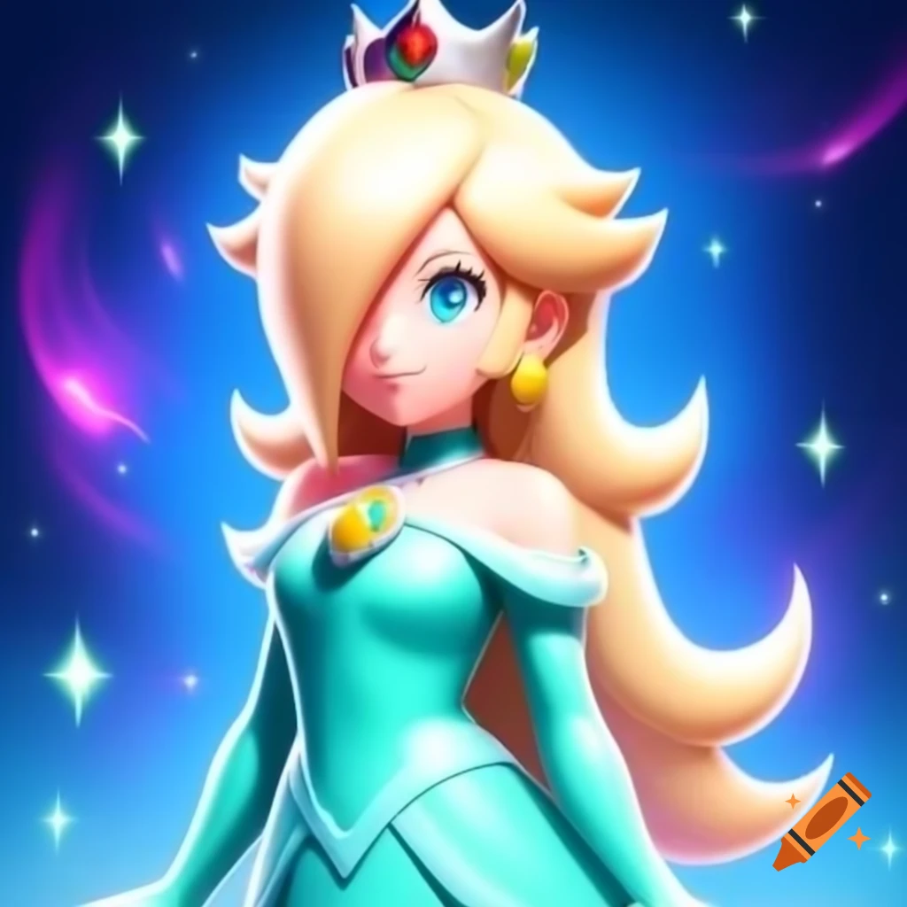 Rosalina character from Super Mario Galaxy