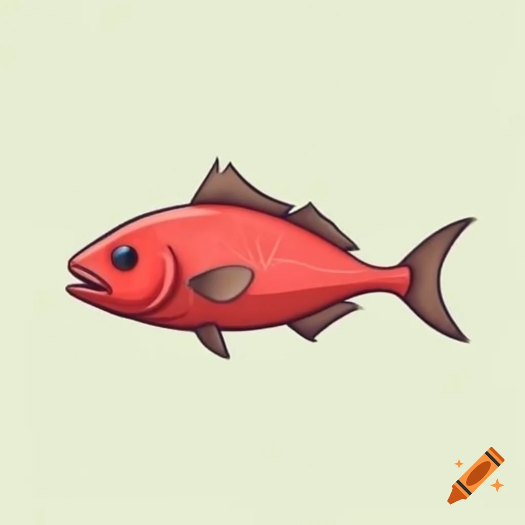 Redtail surfperch illustration