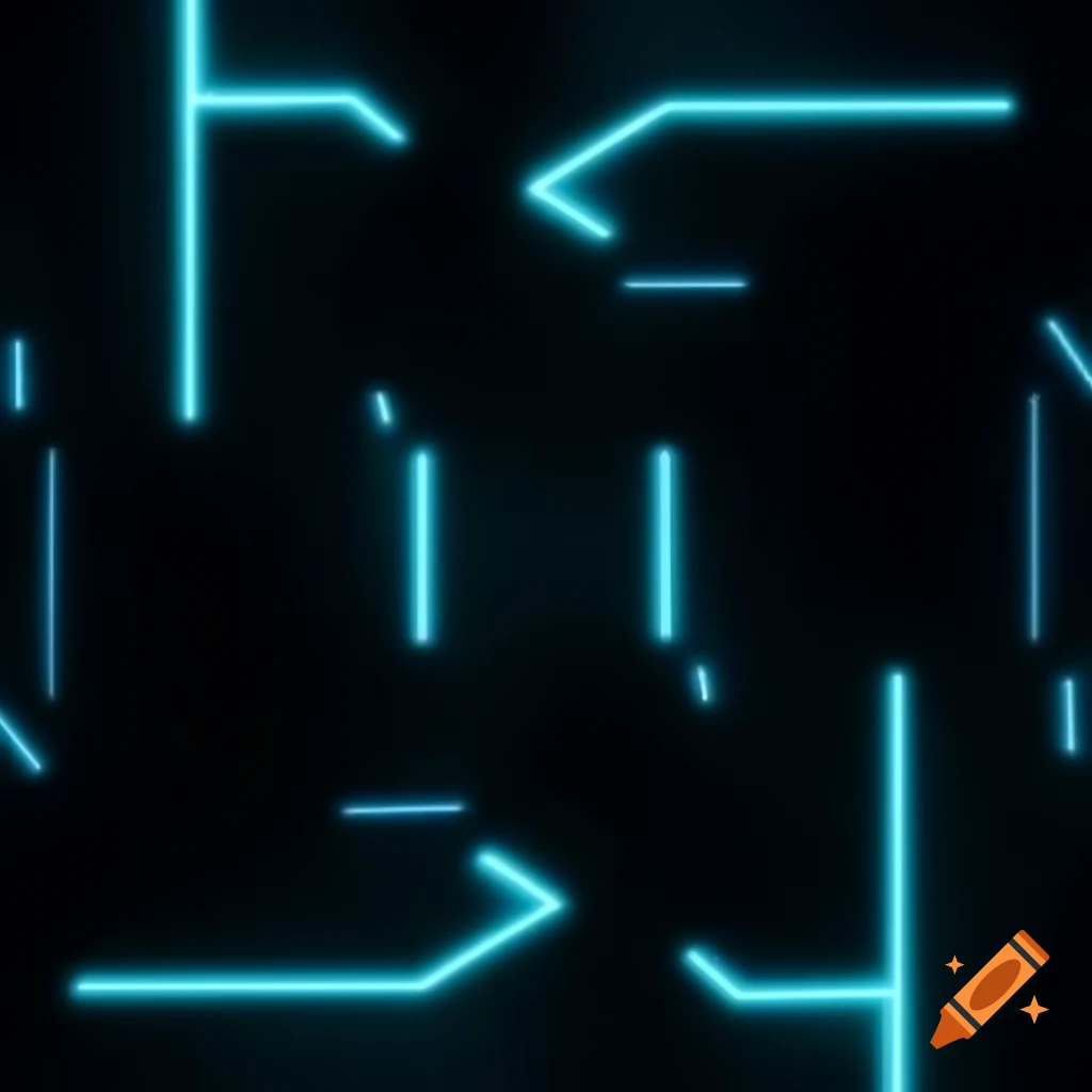 Simple Tron-themed abstract background