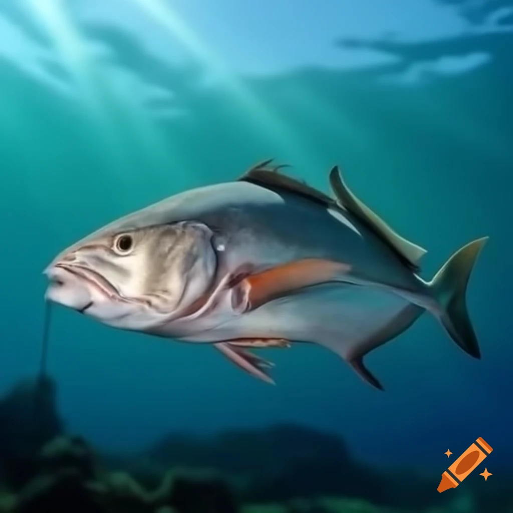Genetically modified fish species for ocean cleanup