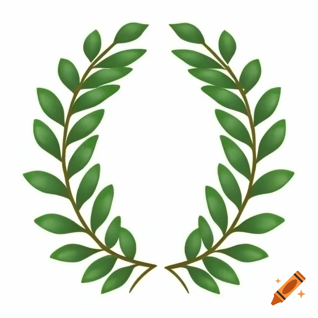 Laurel wreath symbolizing victory and honor
