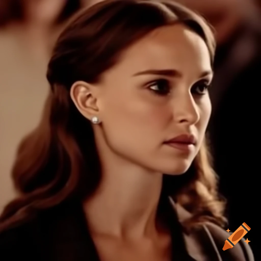 Natalie Portman in a striking pose