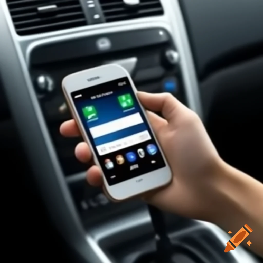 Woman's hand holding phone displaying apps Proton Mail, Sophos Mobile Security, LastPass, and imo