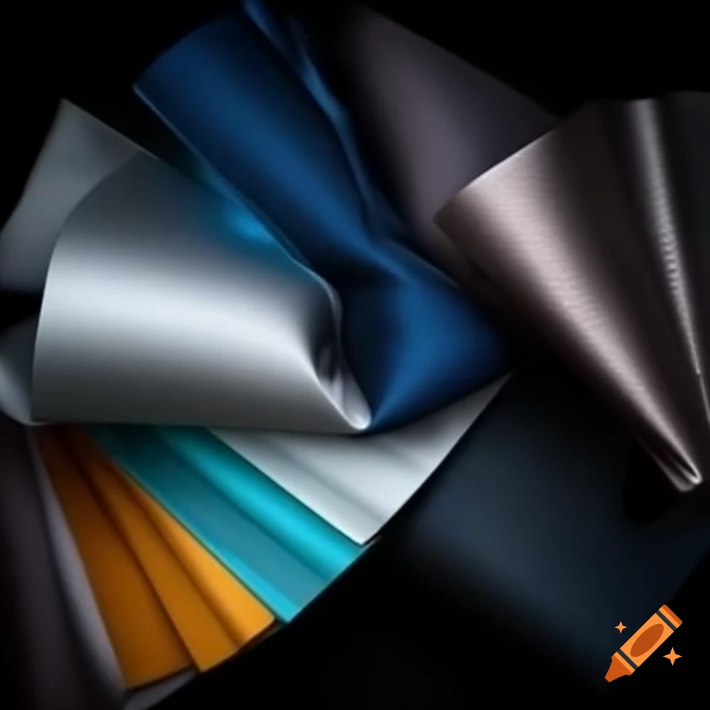 Industrial patent featuring innovative textile materials and metallic fibers