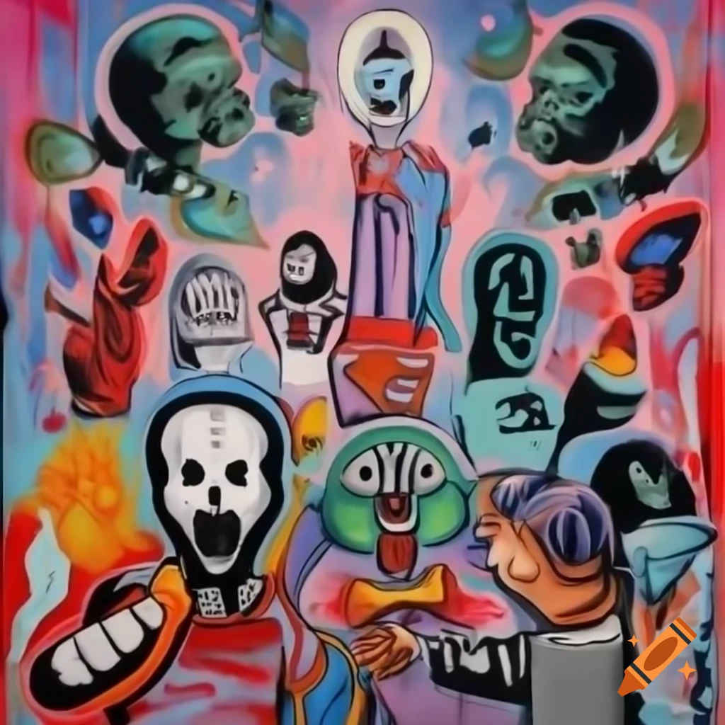 Neo-Expressionism painting exploring nihilism in art
