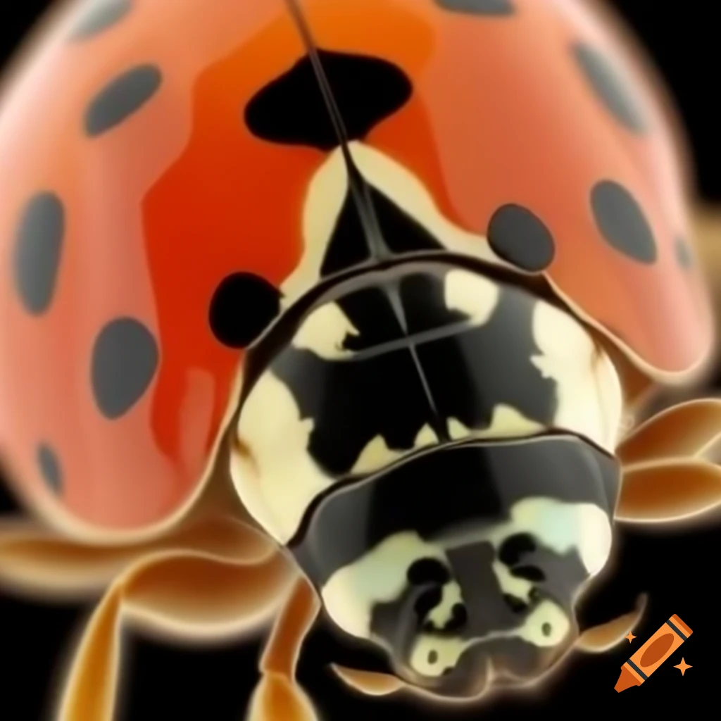 Close-up view of a ladybug