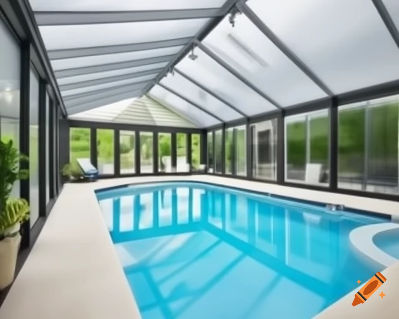Interior view of a poolroom with billiard tables