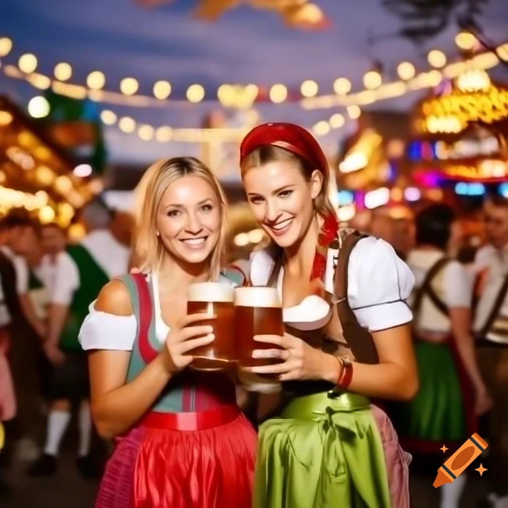 Oktoberfest 2024 flyer design with promotional voucher details