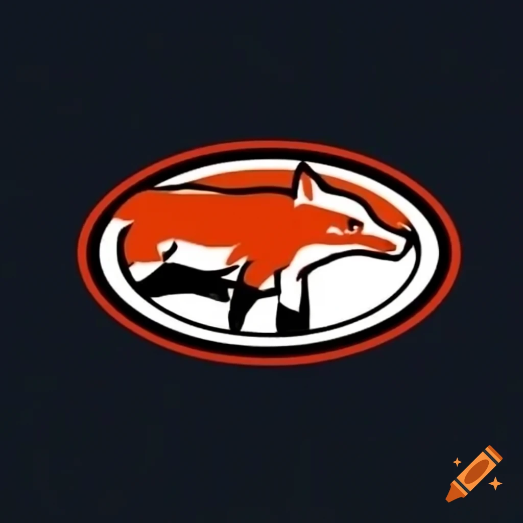 Football logo featuring a fox and the words 'Washington Woodlanders'