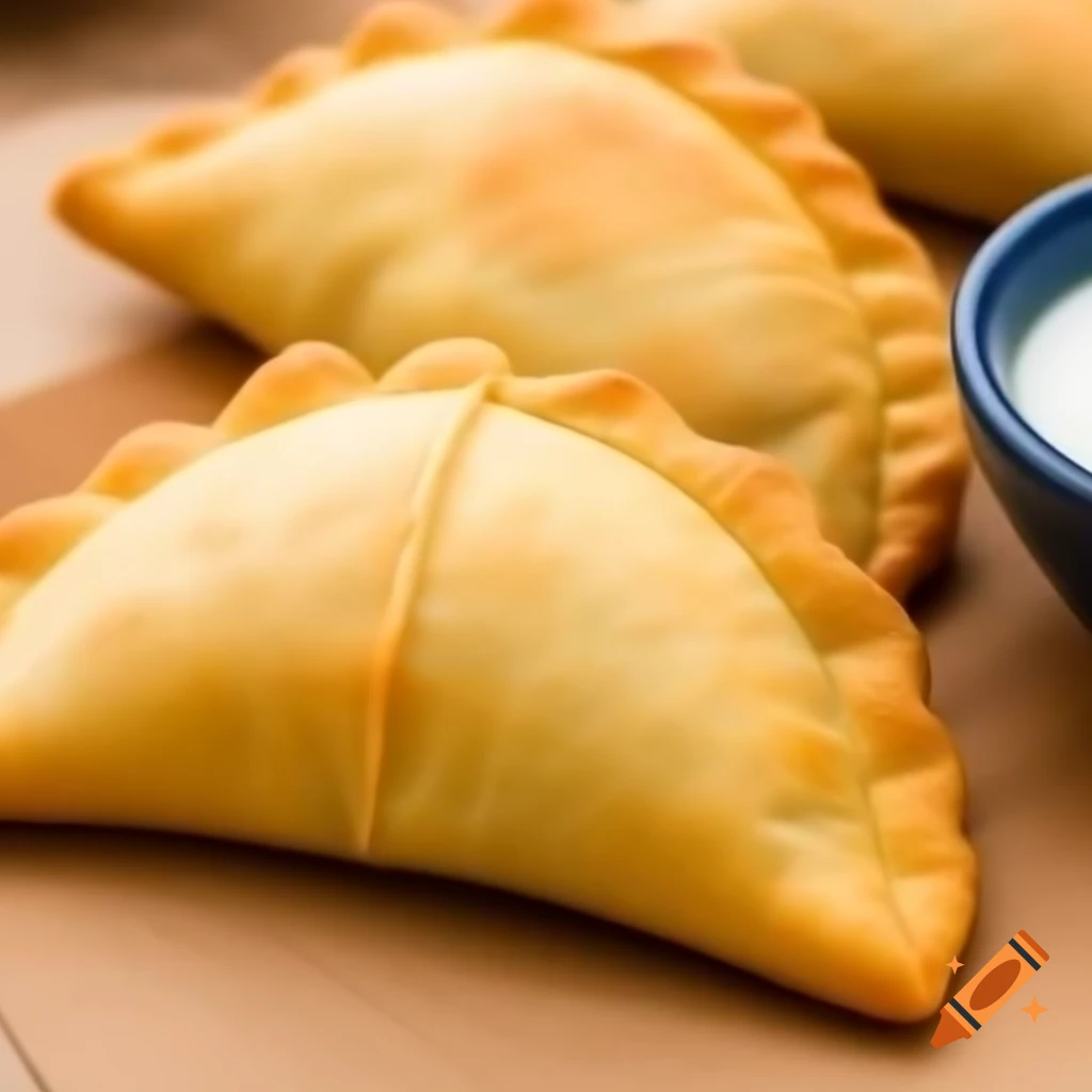 Delicious empanada, a traditional pastry filled with various ingredients