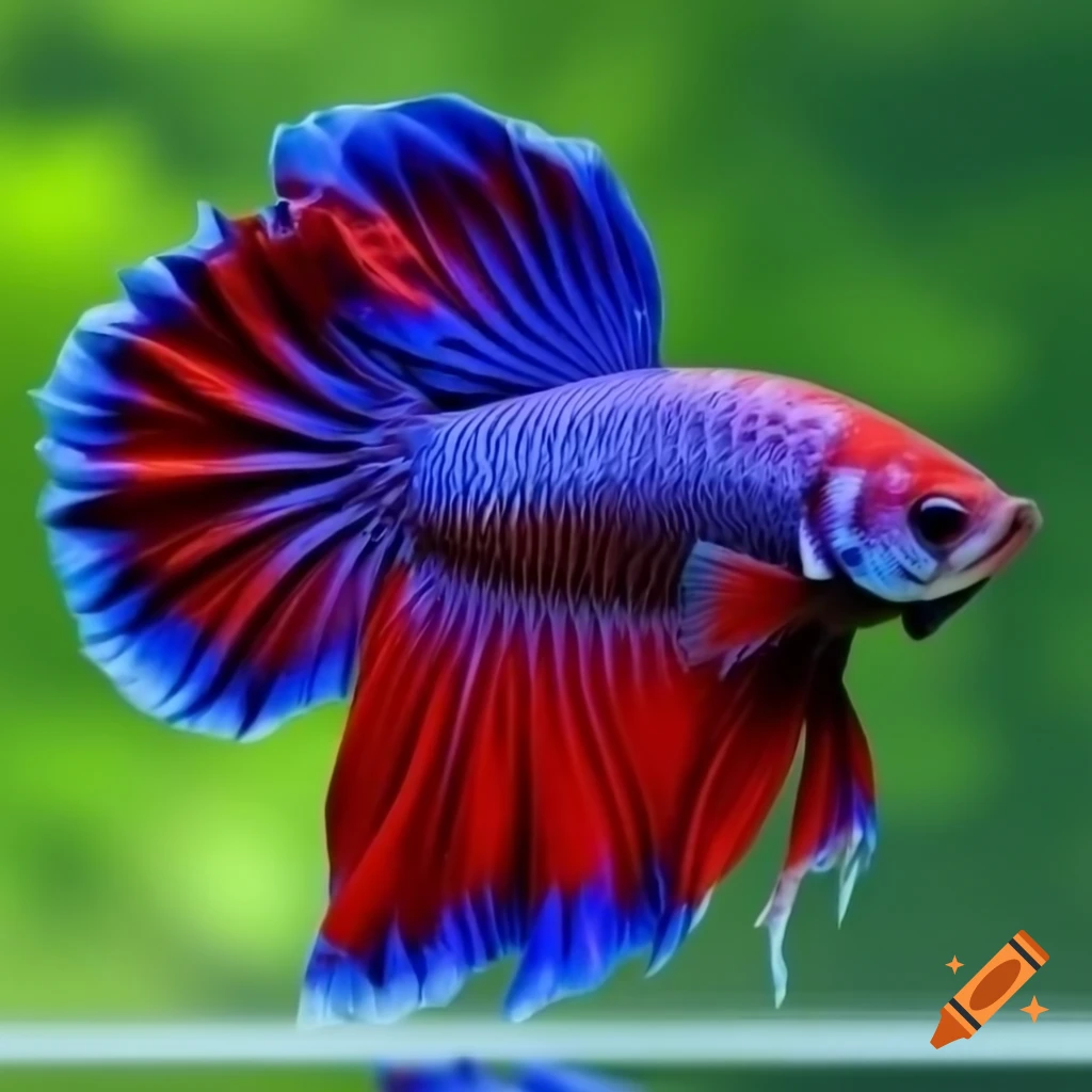 Proud angler holding brightly colored shimmering fish on craiyon