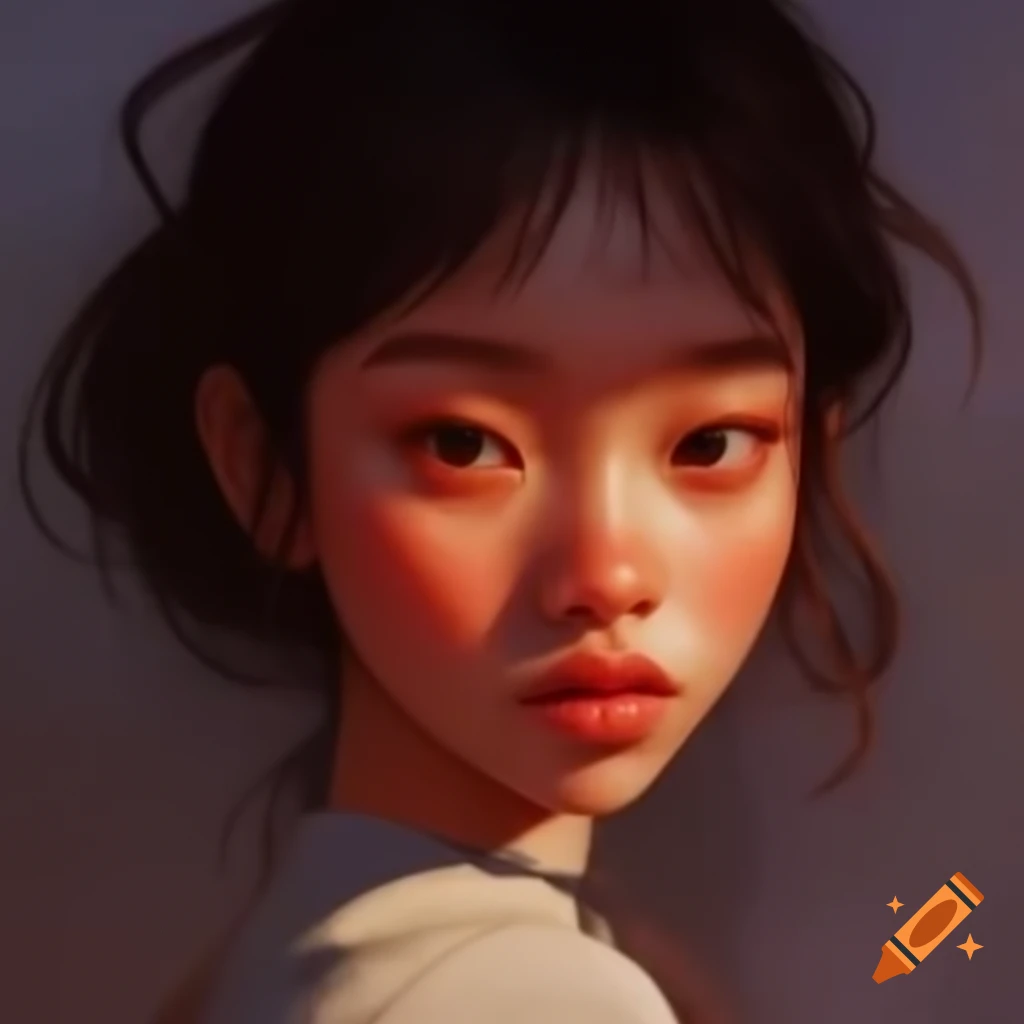 Modern Chinese Woman In Chic Business Attire With Serene Expression On modern-chinese-woman-in-chic-business-attire-with-serene-expression-on