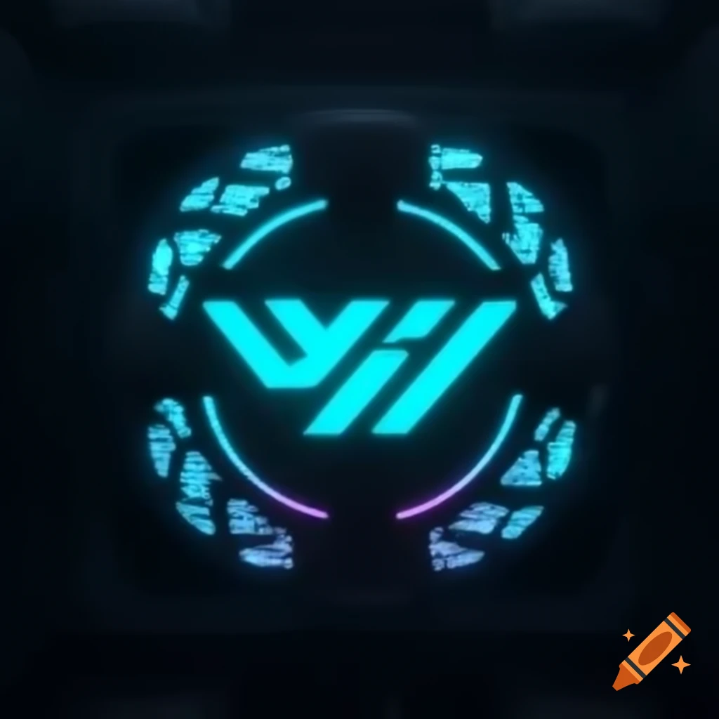 Cyberpunk security company logo