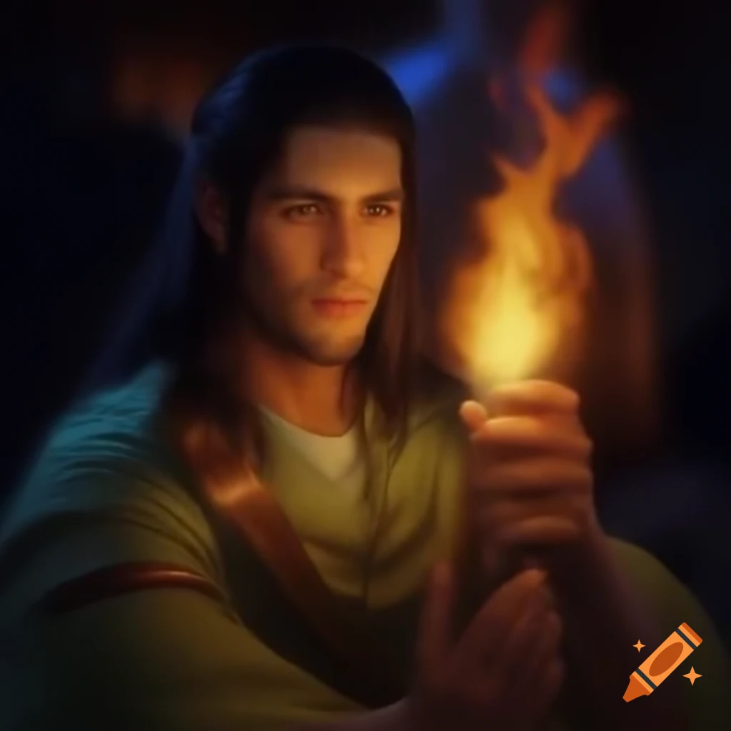 Lucifer represented as the light bearer
