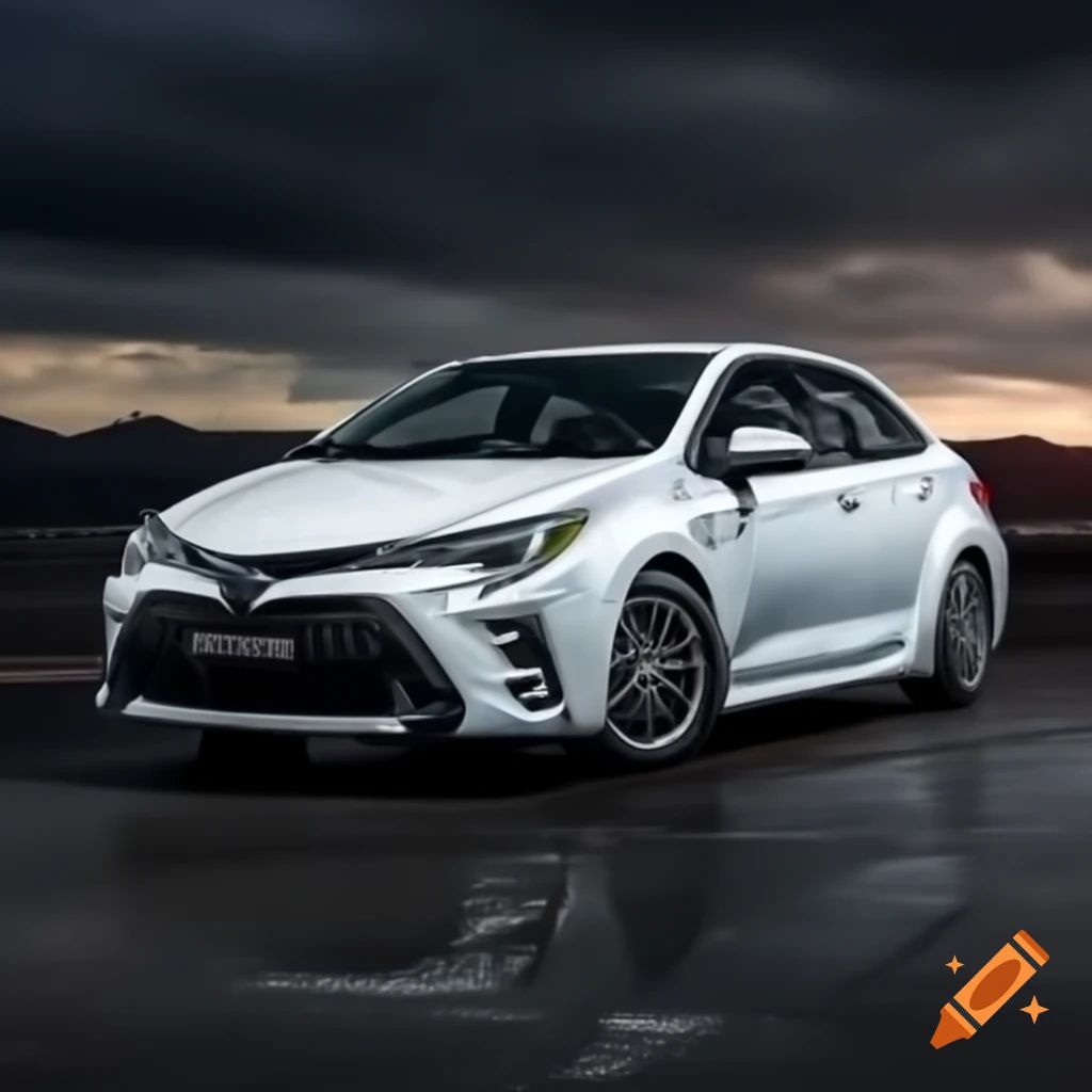 2017 white Toyota Corolla
