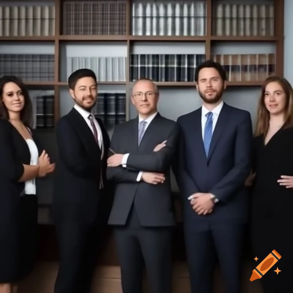Lawyer landing page design with professional elements