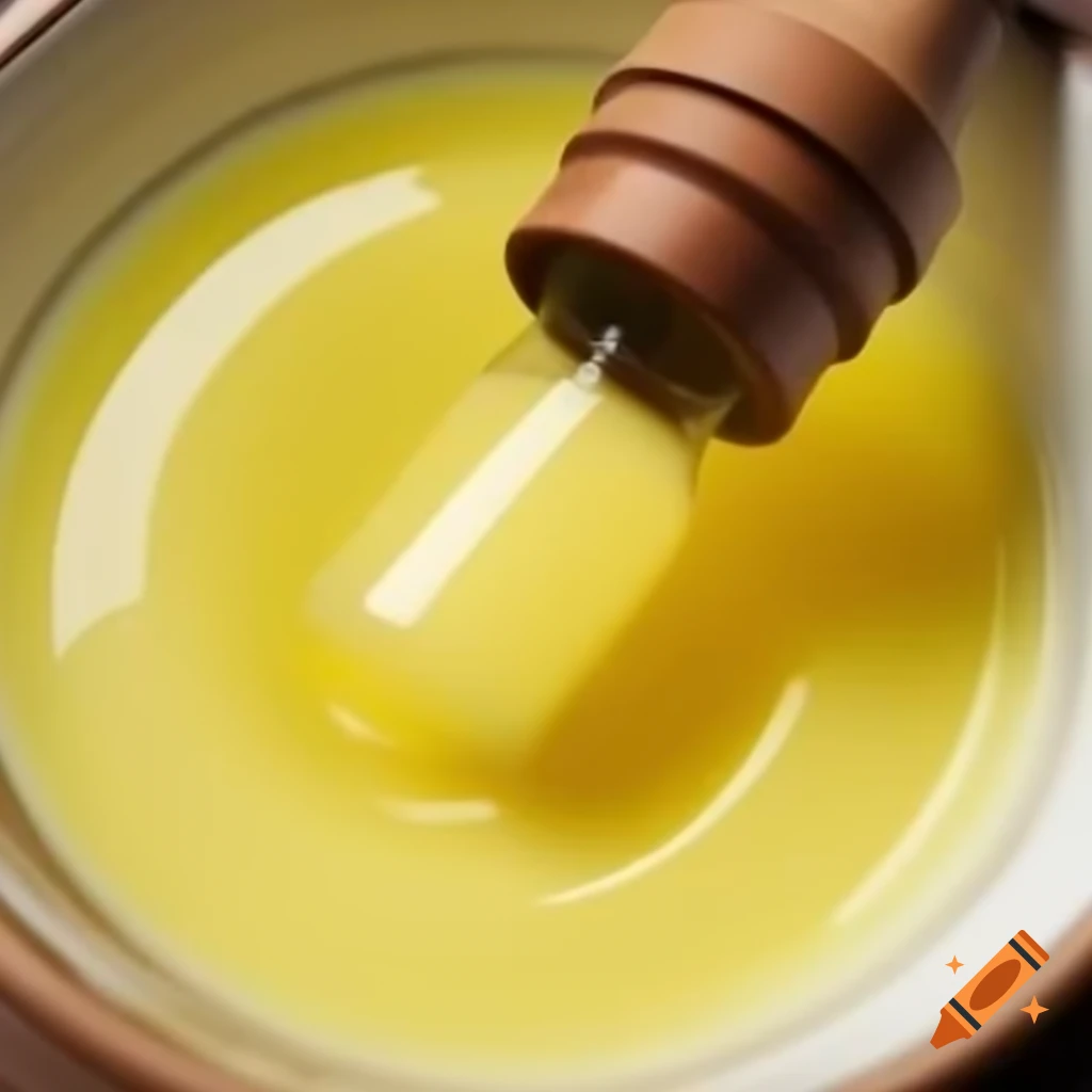 Ghee bottle, a popular cooking fat