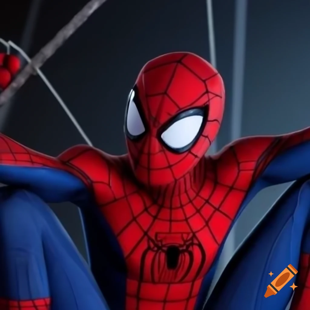 Spider man Logo Creatively Combined With Bitcoin Symbol On Craiyon