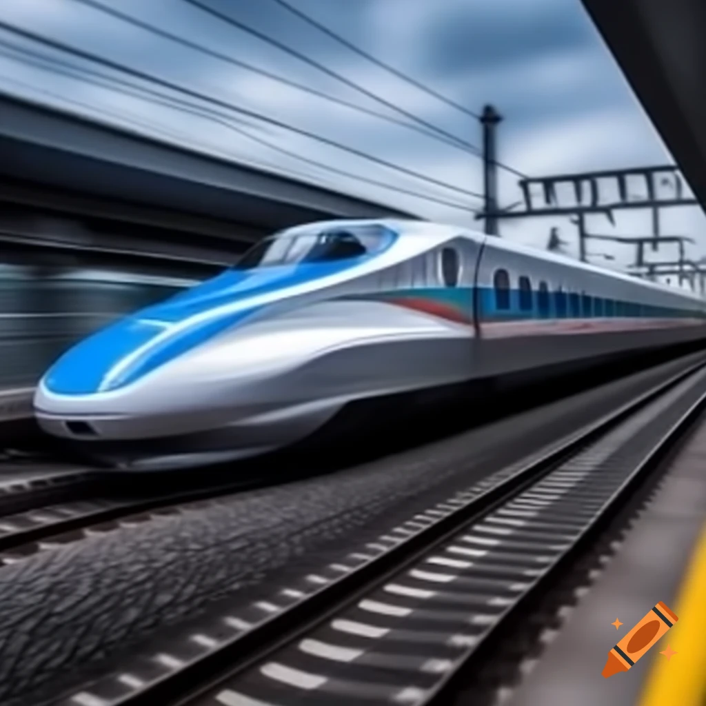 High-speed train in South Korea