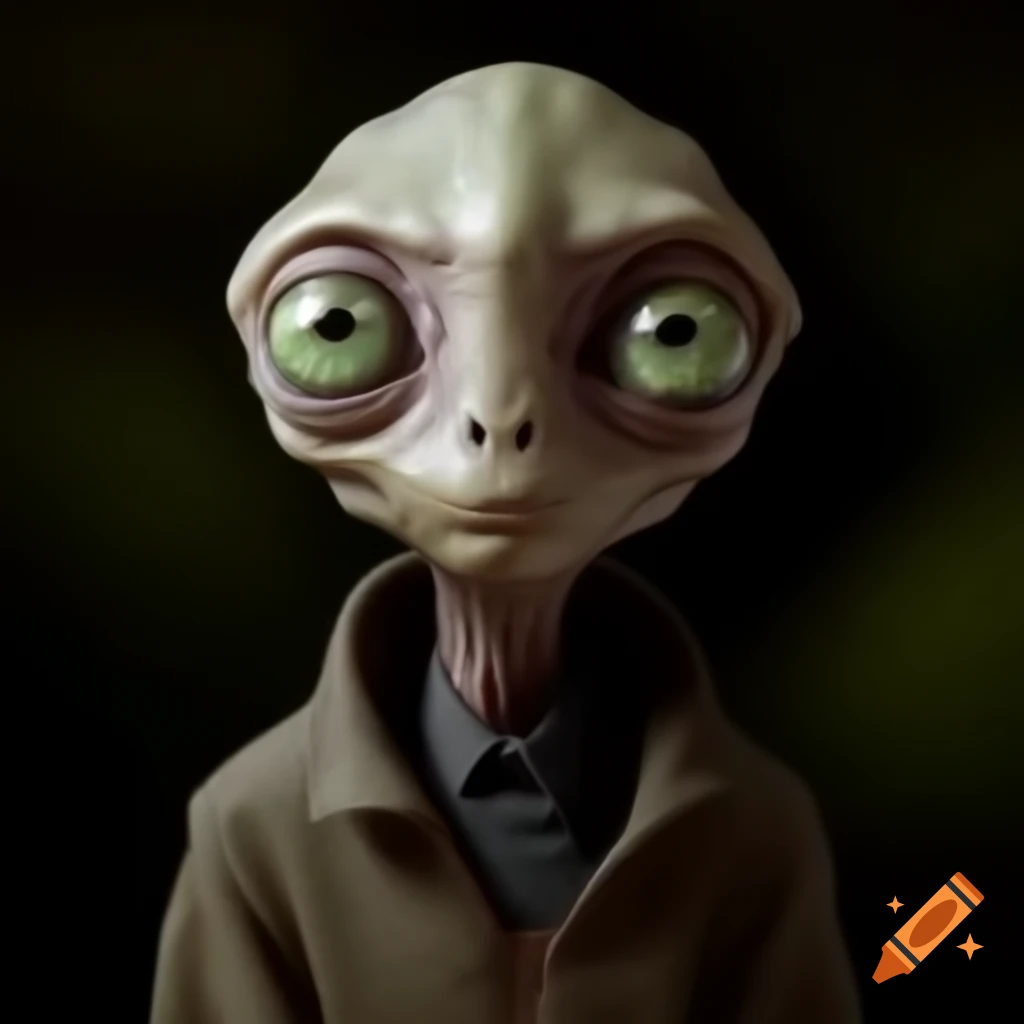 Portrait of an alien trader