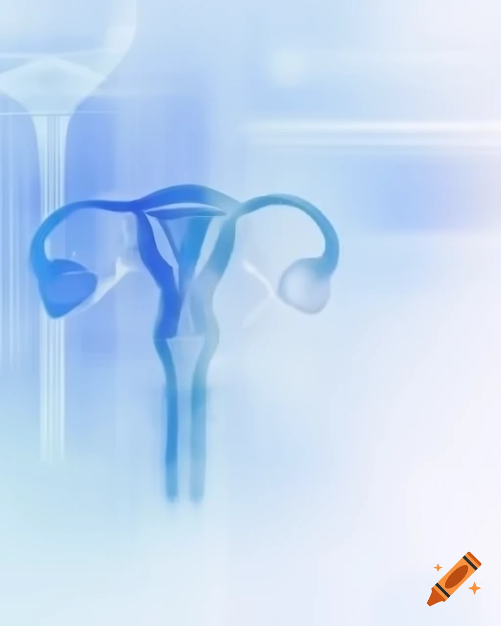 Elegant background image for doctoral thesis defense invitation in medicine with medical research symbols
