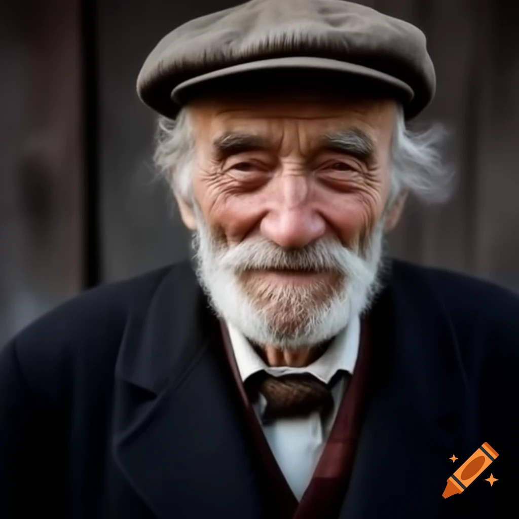 elderly-man-portrait-on-craiyon