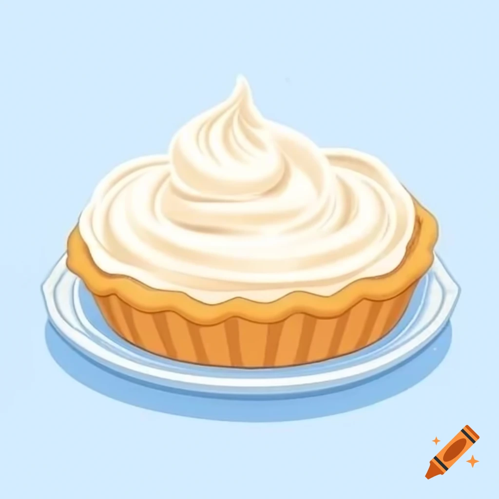 Delicious cream pie dessert