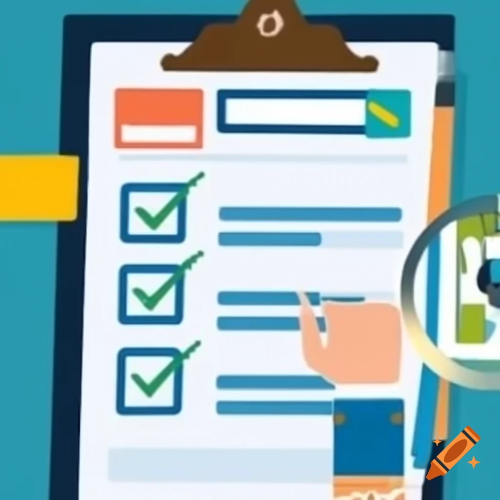 Checklist outlining business needs regulatory requirements and