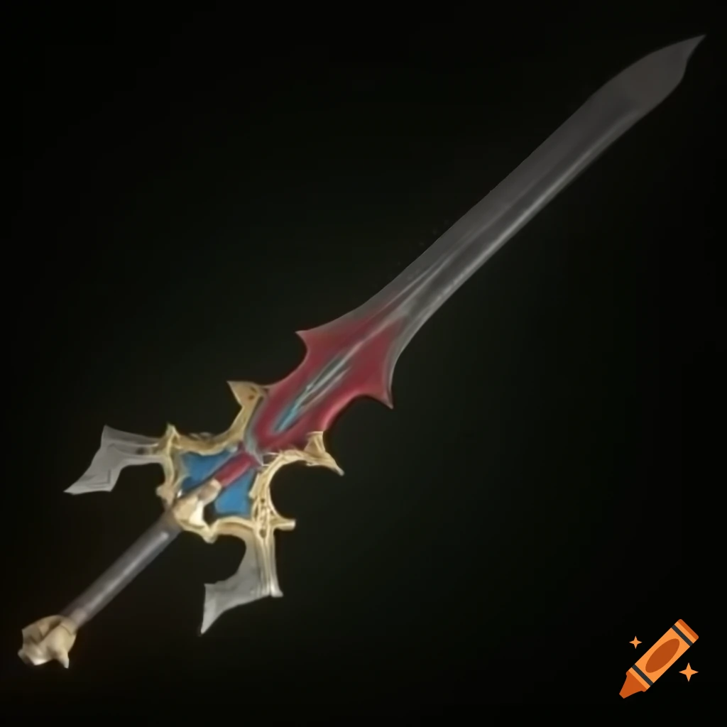 Legendary sword inspired by the Master Sword from The Legend of Zelda