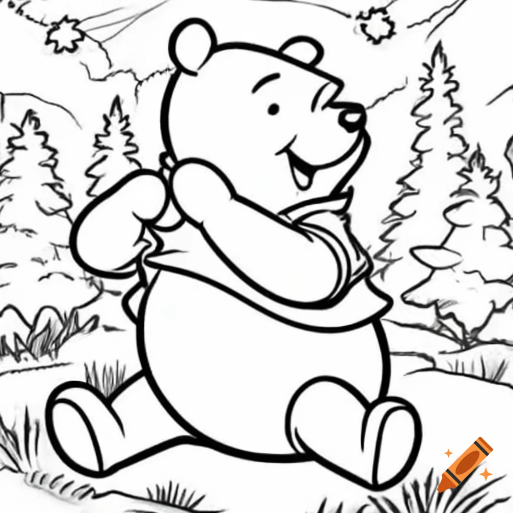 Black And White Coloring Page Design With Cosmos Music Elements 